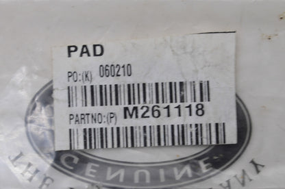 Toro M261118 Pad Qty 2 NOS