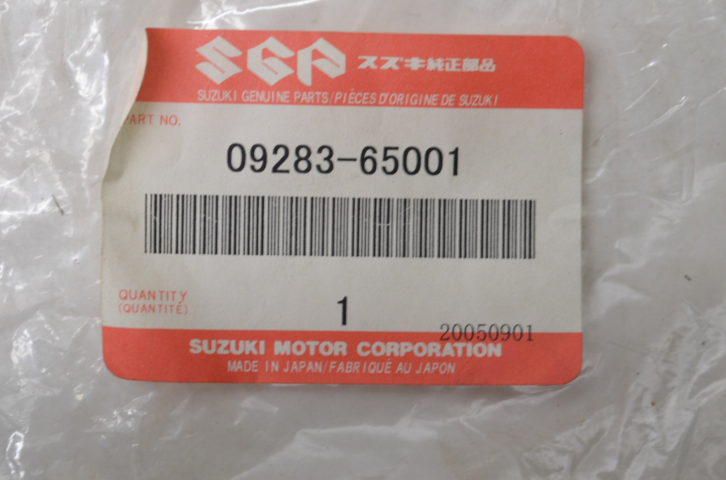 OEM Suzuki 09283-65001 Seal NOS