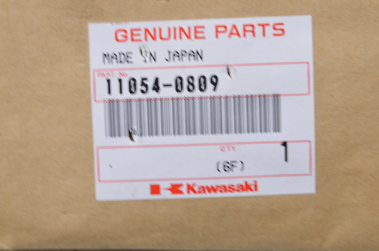 OEM Kawasaki 11054-0809 Rear Reflector Bracket NOS