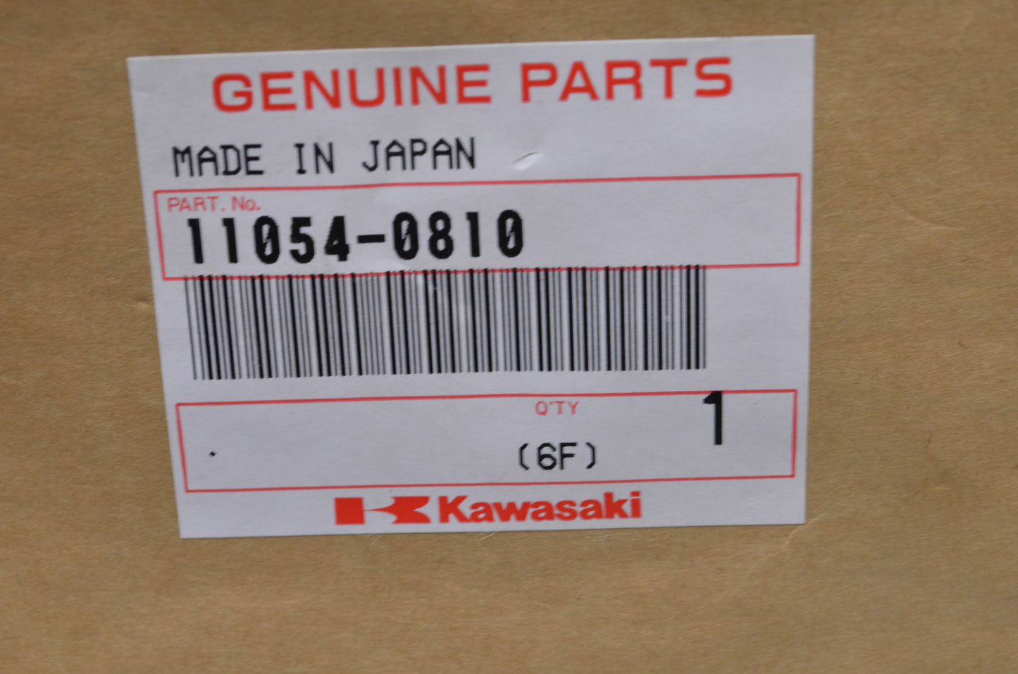 OEM Kawasaki 11054-0810 Rear Reflector Bracket NOS