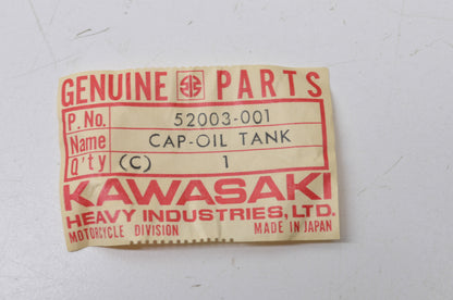 OEM Kawasaki 52003-001 Oil Tank Cap NOS