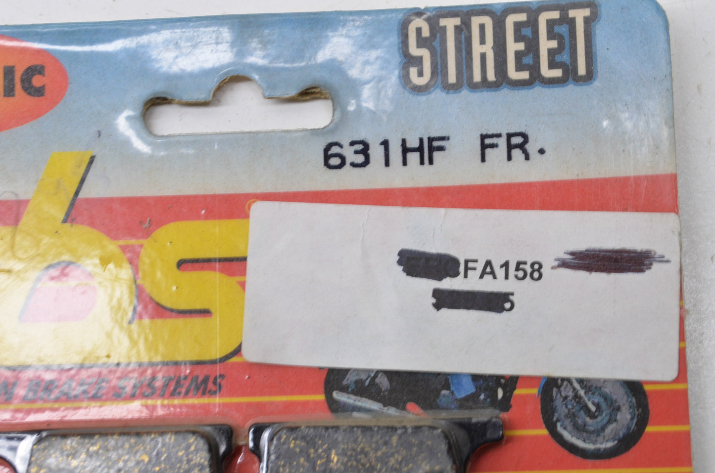 SBS FA158 631.S SK93 Front Brake Pad Kit NOS