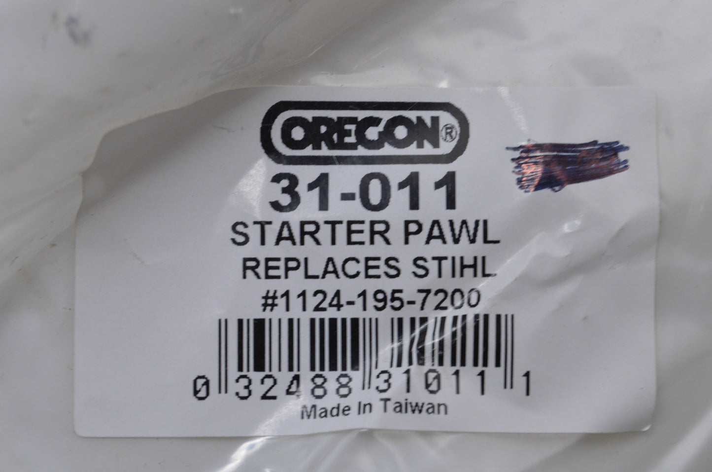 Oregon 31-011 Starter Pawl NOS