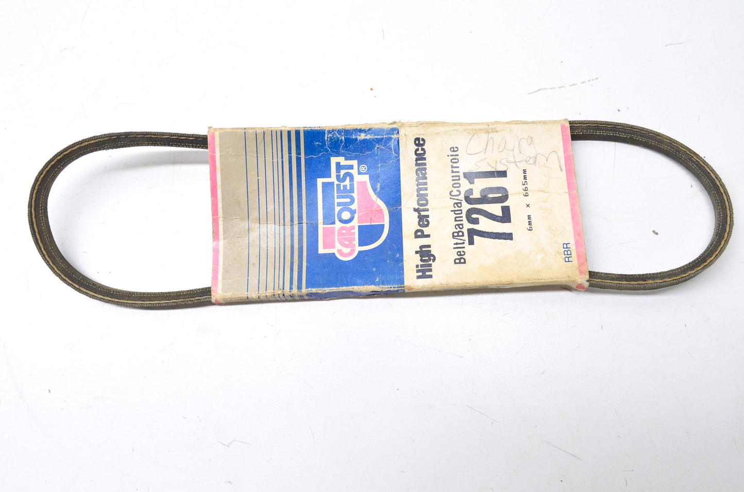 Car Quest 7261 High Performance Belt NOS