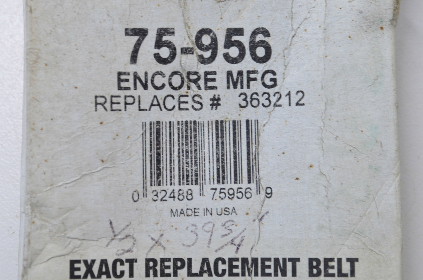 Oregon 75-956 Belt NOS