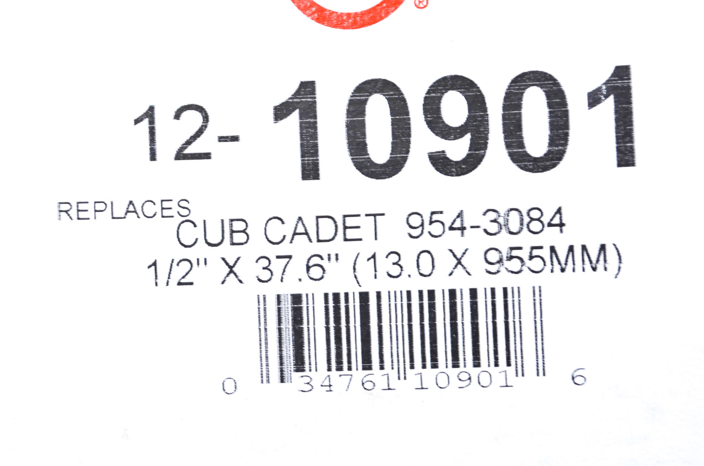 New Rotary Cub Cadet Belt 1/2'X37.6' NOS