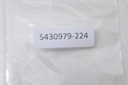 OEM Polaris 5430979-224 Black/Purple Bumper Emblem NOS