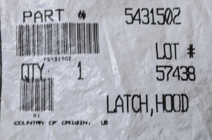 OEM Polaris 5431502 Hoodlatch Retainer NOS