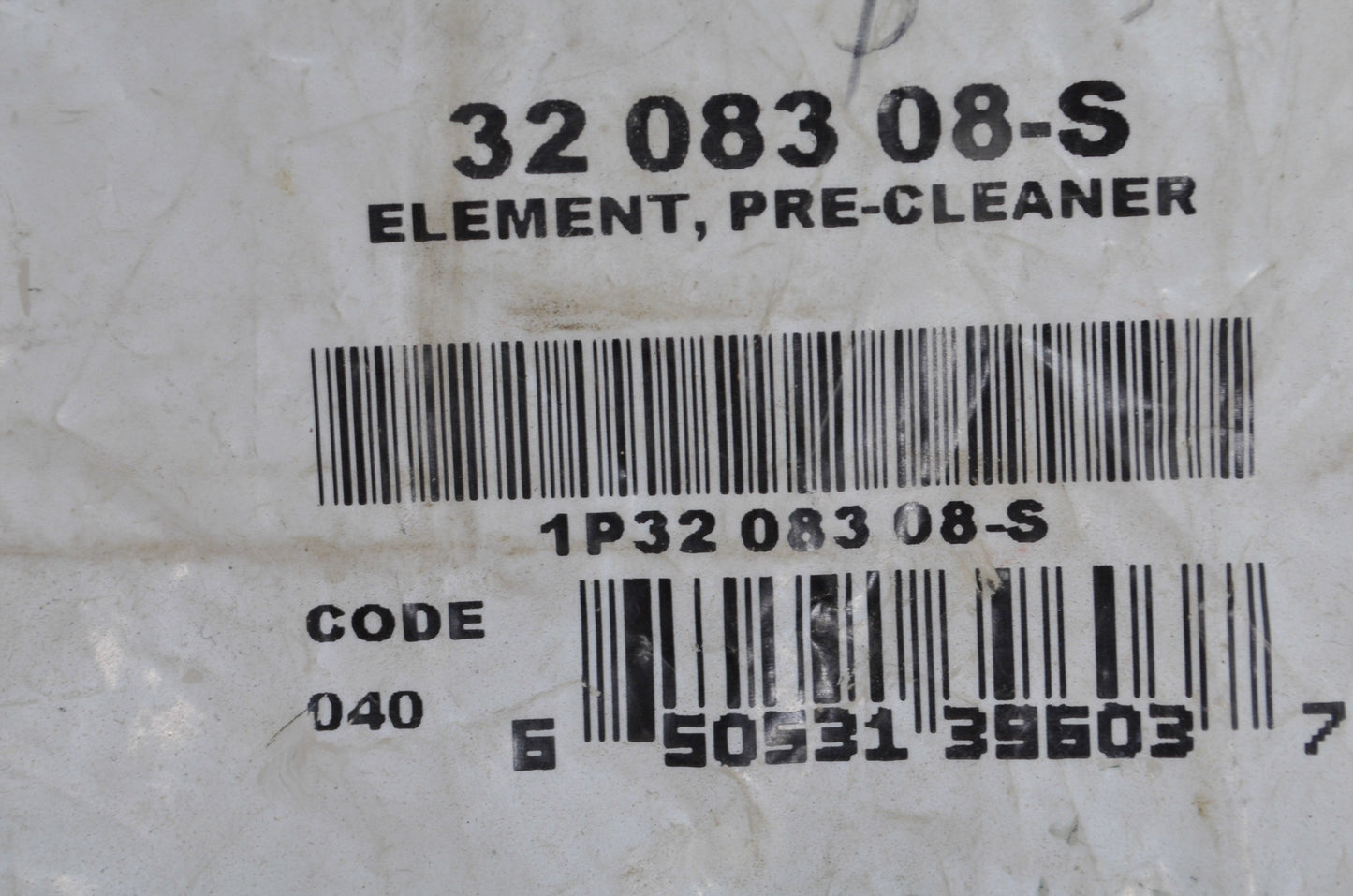 Kohler 3208308-S Pre Filter NOS