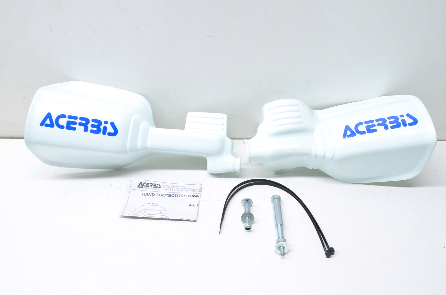White Handguard Kit NOS