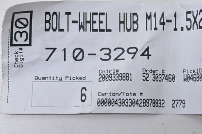 MTD 710-3294 Wheel Bolt NOS