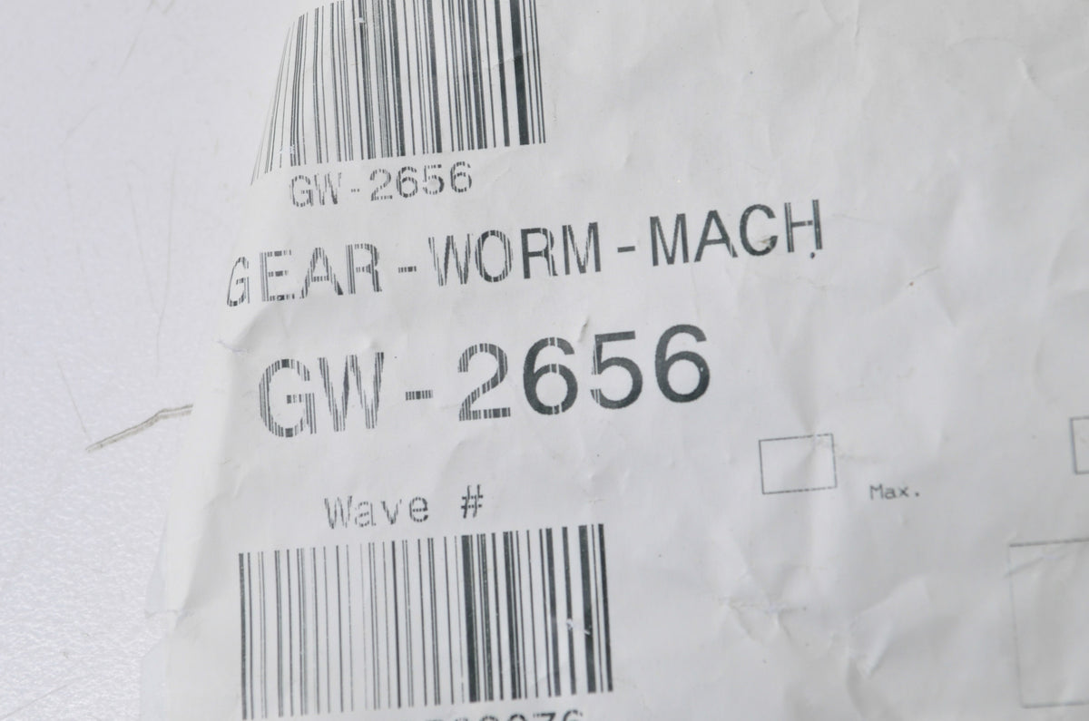 MTD GW-2656 Worm Gear NOS