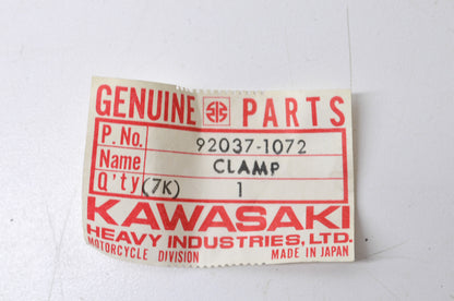 OEM Kawasaki 92037-1072 Cable Clamp NOS