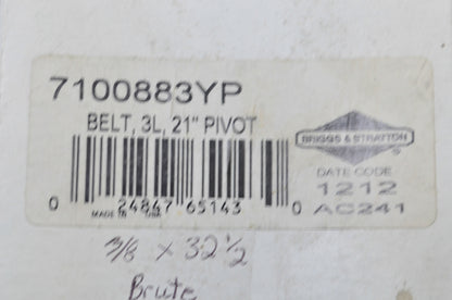 New OEM Briggs & Stratton Belt NOS