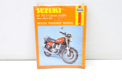 New Haynes Suzuki GT 750 3 Cylinder Models 738cc 1971-1977 Owner's Workshop Manu