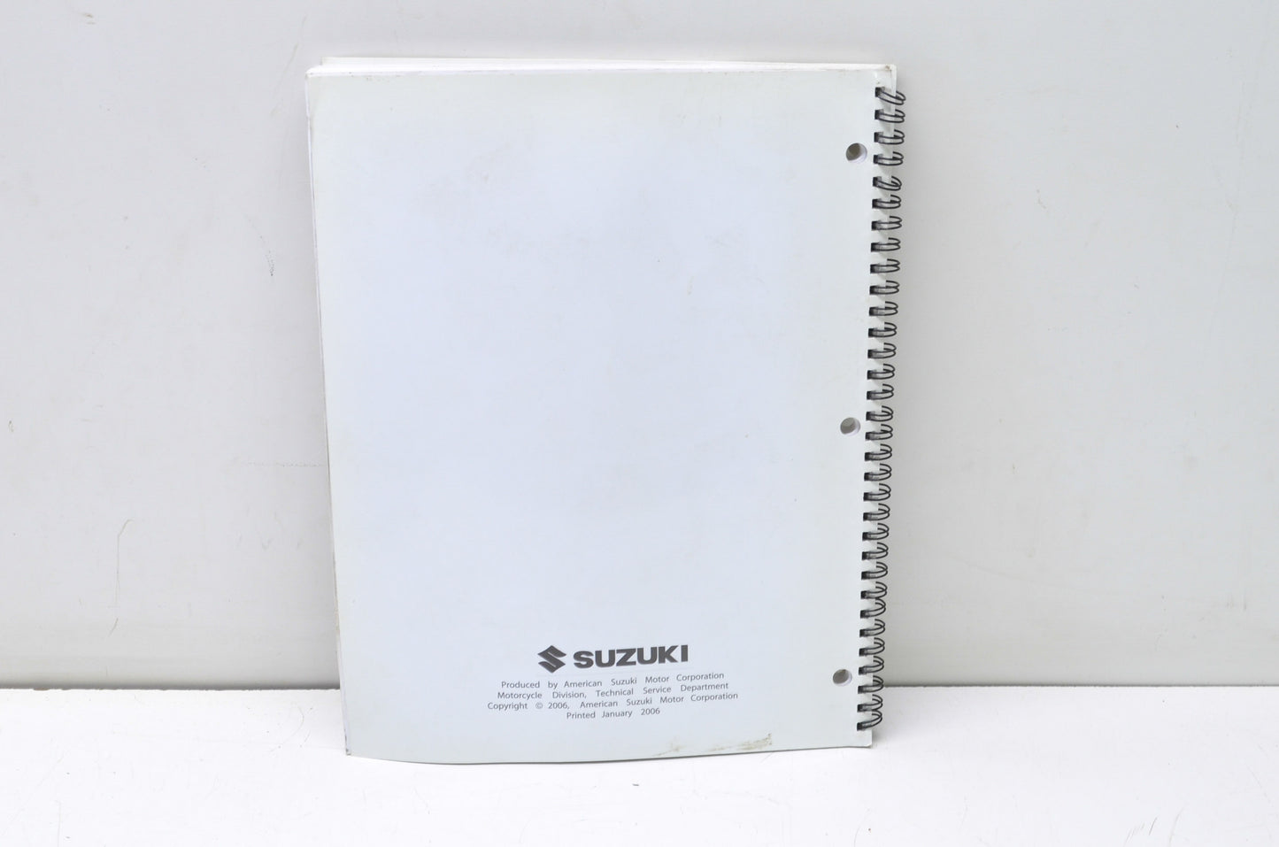 OEM Suzuki 99923-15206 2006 New Model Technical Update Manual