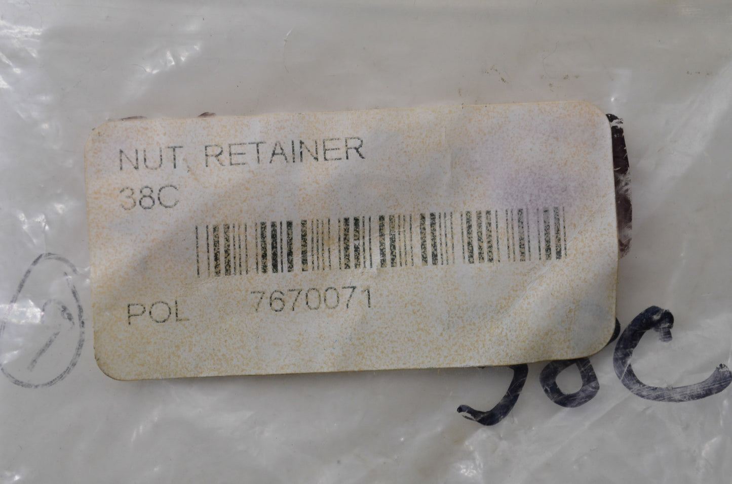 OEM Polaris 7670071 Retainer Nut Qty 10 NOS