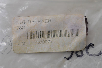 OEM Polaris 7670071 Retainer Nut Qty 10 NOS