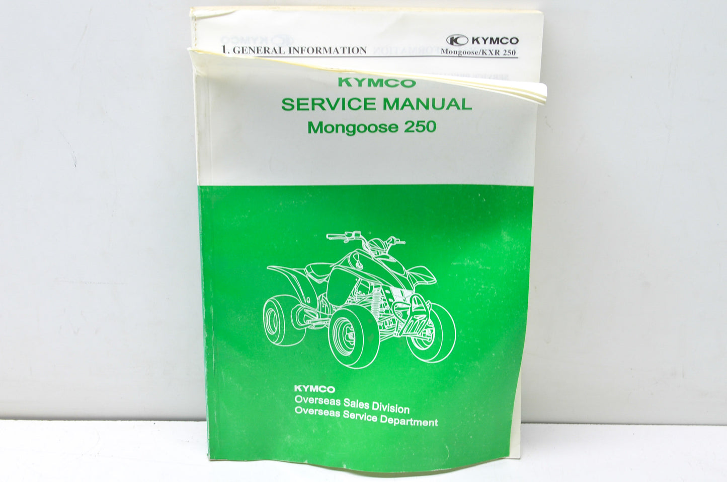Kymco Mongoose 250 Service Manual