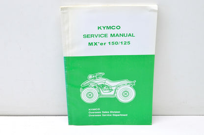 Kymco MX'er 150/125 Service Manual