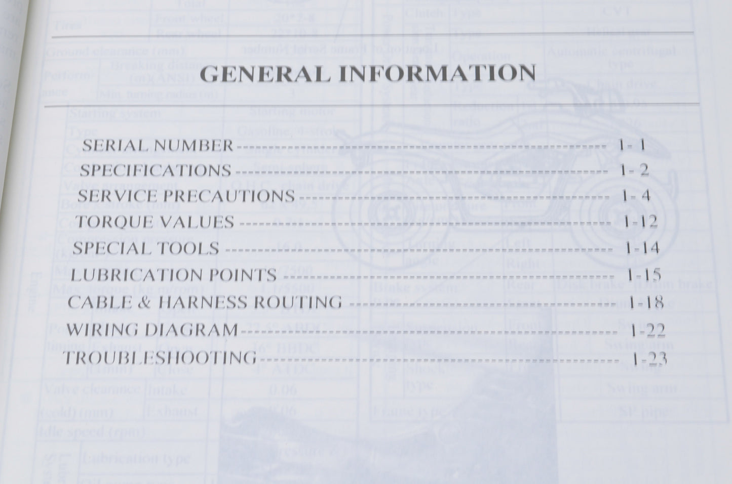 Kymco MX'er 150/125 Service Manual