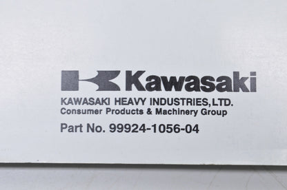 OEM Kawasaki 99924-1056-04 Service Manual BASE EN/EX 450/500 NOS