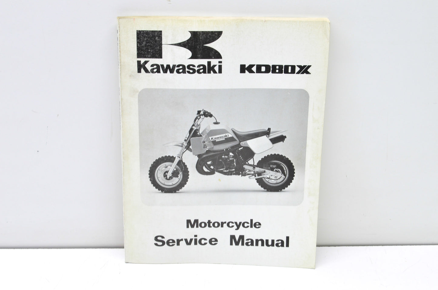 OEM Kawasaki KD80X Motorcycle Service Manual