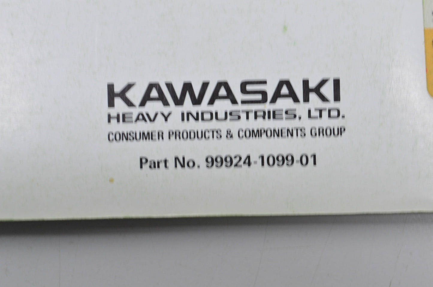 OEM Kawasaki KD80X Motorcycle Service Manual