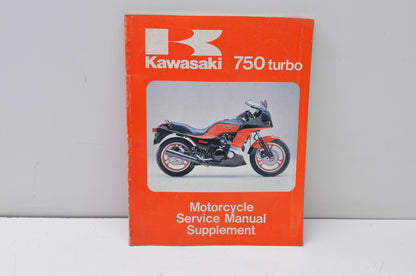 OEM Kawasaki 99924-1049-51 Service Manual Supplement ZX750E