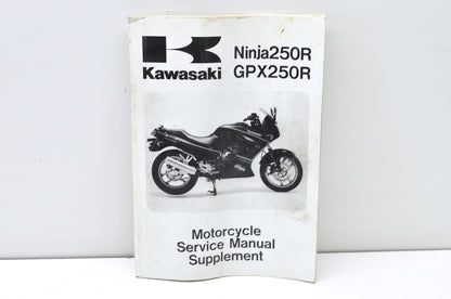 OEM Kawasaki 99924-1109-64 Service Manual Supplement EX250F