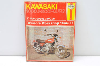Haynes 222 Kawasaki 1000 & 900FOURS 1015cc/903cc 1972 On Owners Workshop Manual