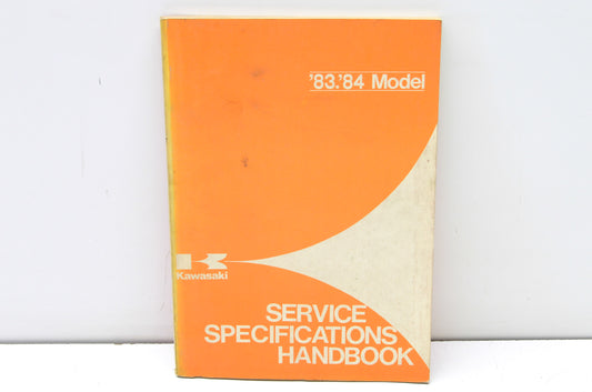 OEM Kawasaki 99926-1008-01 Service Hand Book 83-84