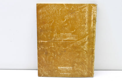 OEM Kawasaki 99924-1041-01 Service Manual KZ550F