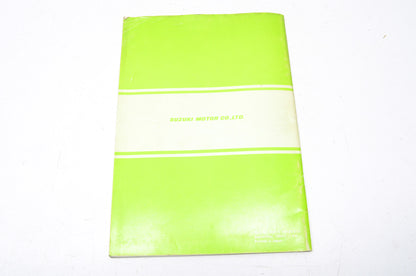 OEM Suzuki 99011-19A20-03A 1985 LT250R Owner's Manual
