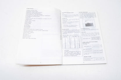 OEM Suzuki S99011-27C50-03A 1989 RM125 Owner's Maintenance Manual
