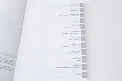 Clymer 1977-1986 Suzuki GS550 Service Repair Maintenance Manual