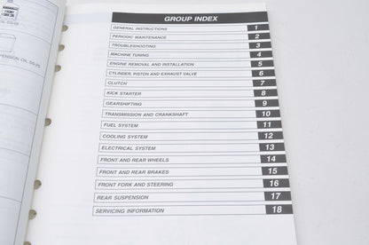 OEM Suzuki 99011-02B80-03A Owner's & Service Manual RM85/L