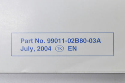 OEM Suzuki 99011-02B80-03A Owner's & Service Manual RM85/L