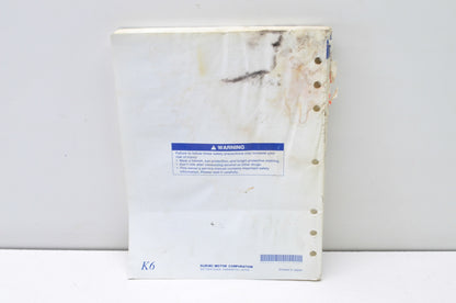OEM Suzuki 99011-35G51-03A Owner's & Service Manual RM-Z450K6