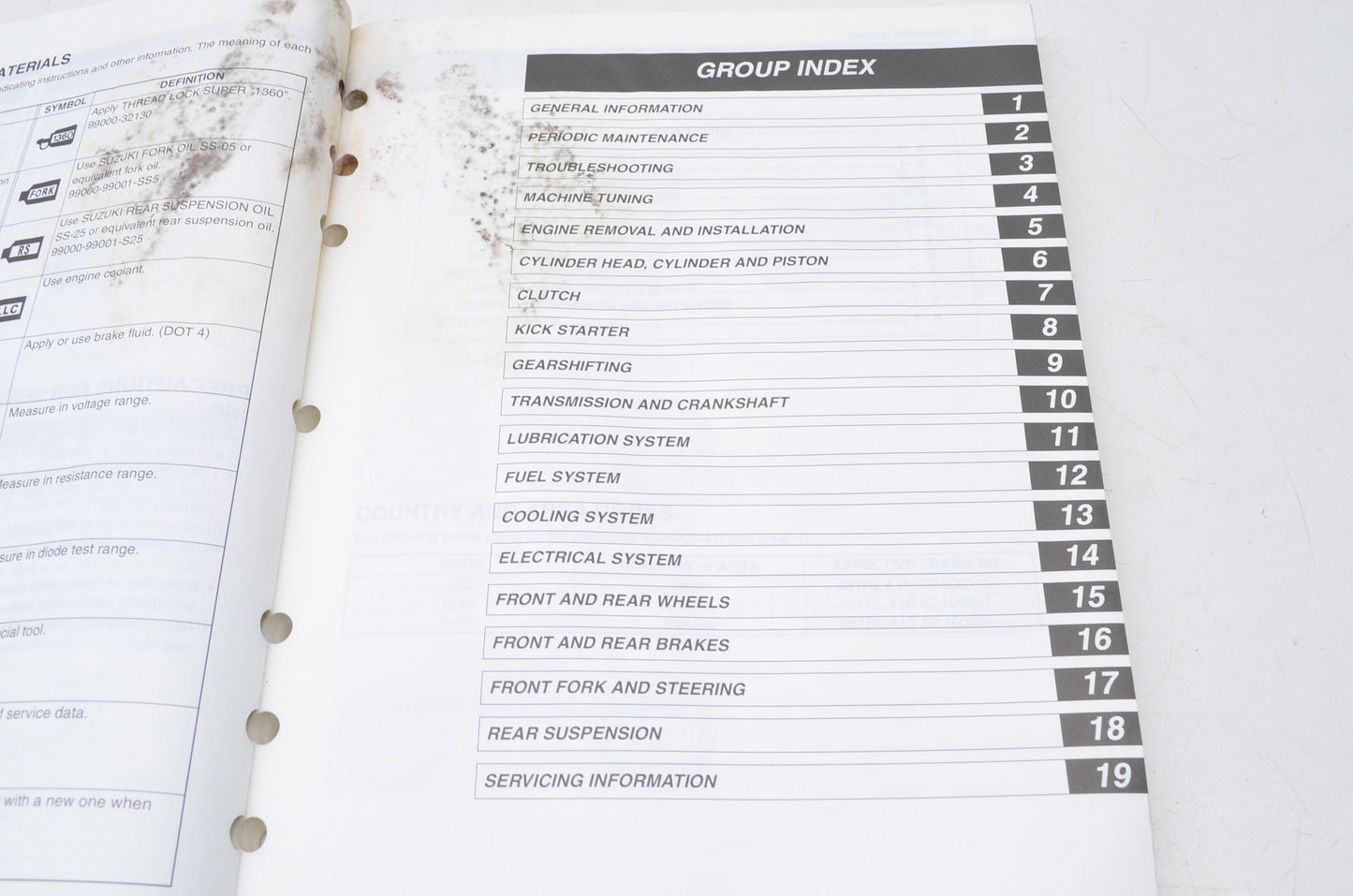 OEM Suzuki 99011-35G51-03A Owner's & Service Manual RM-Z450K6