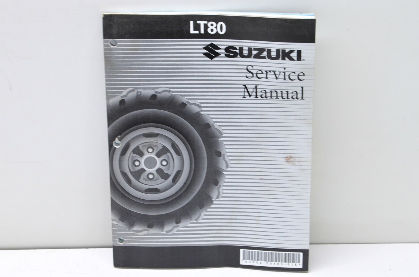 OEM Suzuki 99500-20195-01E Service Manual LT80 1987-2006