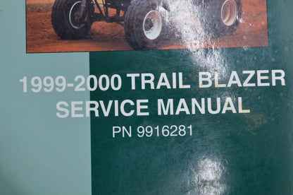 OEM Polaris 9916281 Service Manual 99-00 TRAIL BLAZER