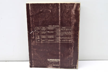 OEM Kawasaki 99924-1006-05 Service Manual KZ1000A/B