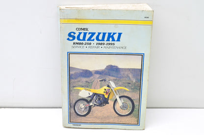 Clymer 1989-1995 Suzuki RM80 Service Repair Maintenance Manual