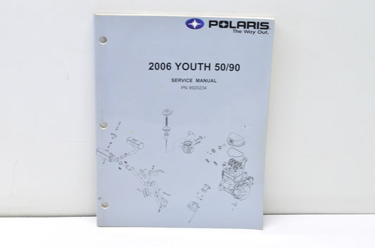 OEM Polaris 9920234 Service Manual 06 Sportsman 90/Predator 50/90