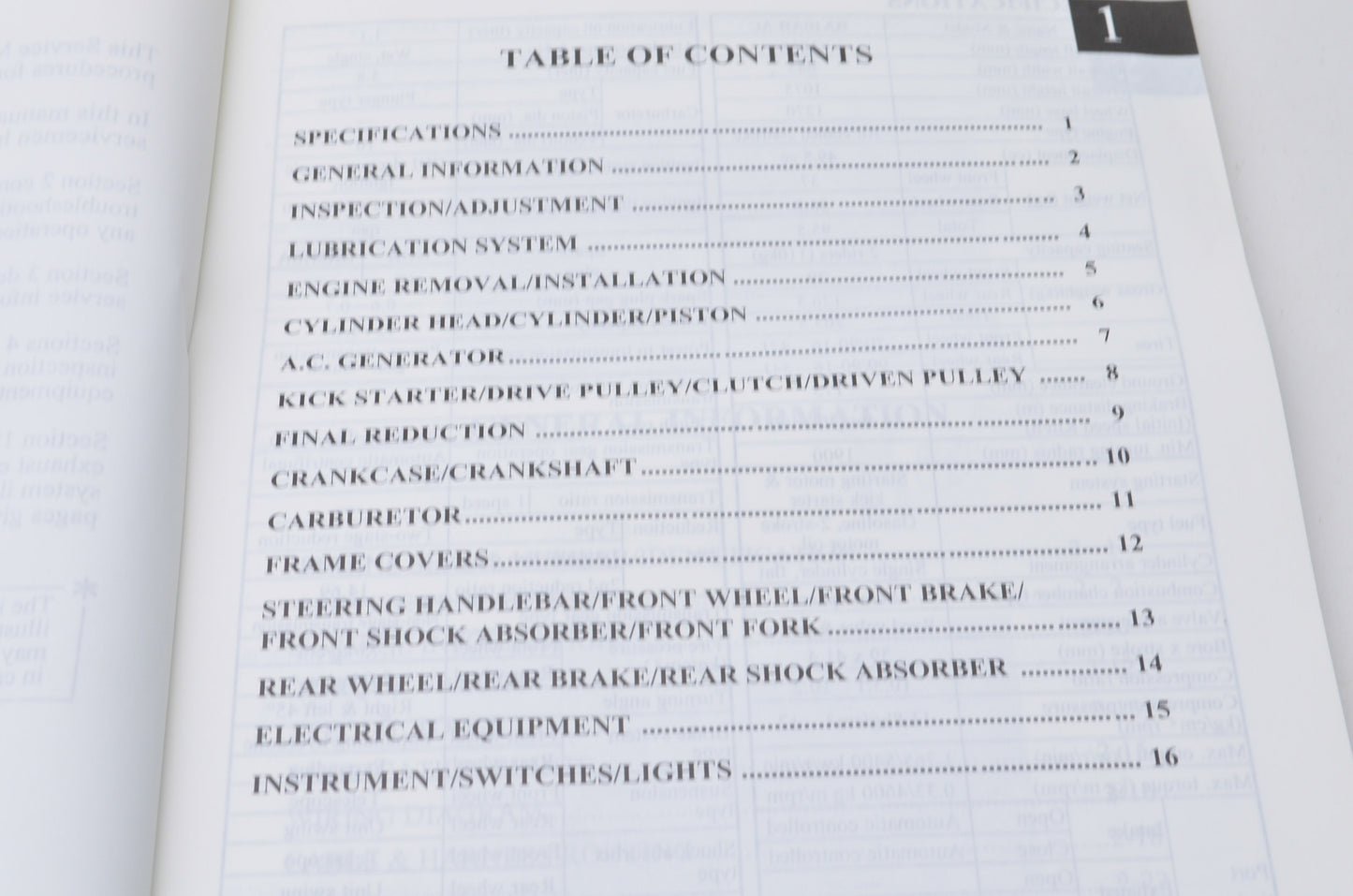 KYMCO People 50 Service Manual