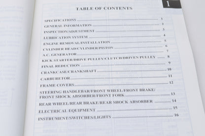 KYMCO People 50 Service Manual