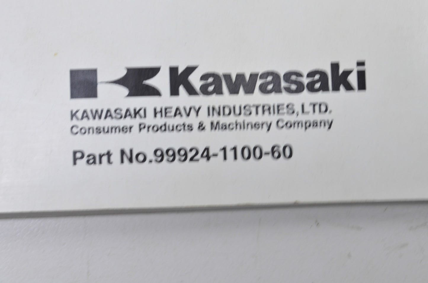 New OEM Kawasaki 1988-2005 KLF300, BAYOU 300 Service Manual Supplement NOS