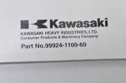 New OEM Kawasaki 1988-2005 KLF300, BAYOU 300 Service Manual Supplement NOS