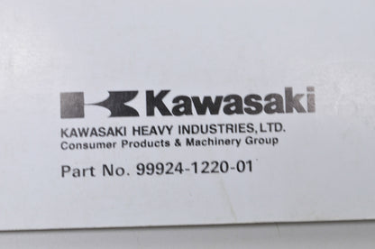 OEM Kawasaki 99924-1220-01 Service Manual JH1200-A